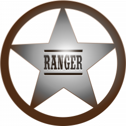 Clipart - (Texas) Ranger Star