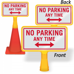 ConeBoss - Parking Signs for Traffic Cones