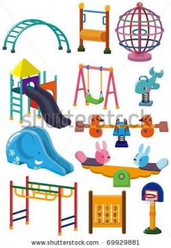cartoon park playground icon - stock vector | already felt ...