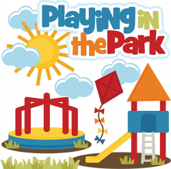 Playing In The Park SVG files playground svg file kite svg file ...