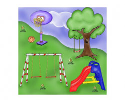 Play Park Digital Clip Art Playground Clipart - Clip Art Library