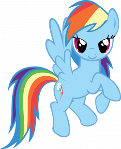 Image - FANMADE Rainbow Dash flying.png | My Little Pony Friendship ...