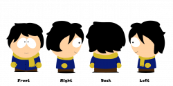 South Park (OC) - Tyler (REF) -base used- by Saveraedae on DeviantArt