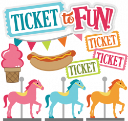 Ticket To Fun SVG carnival svg files county fair svg files amuesment ...