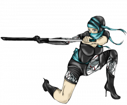 Bionic Ninja Girl by felt-tip-pens on DeviantArt