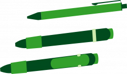 Pen Green - Cartoon green pen 1427*838 transprent Png Free Download ...