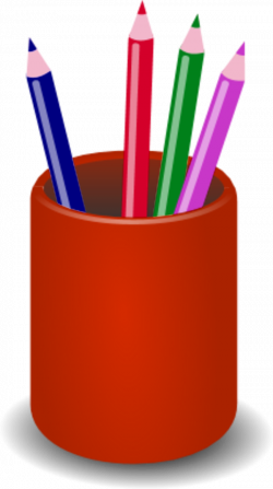 Pen Clipart Pencil Holder Free collection | Download and share Pen ...