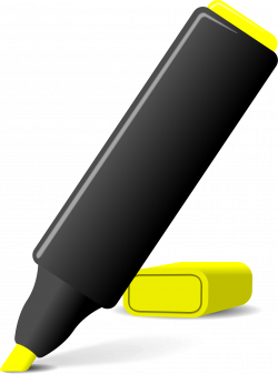 Clipart - Highlighter Pen