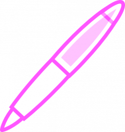 Pink Pen Clip Art at Clker.com - vector clip art online, royalty ...