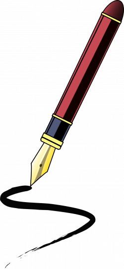 Journalist clipart pen - Pencil and in color journalist clipart pen