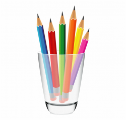 Craft Clipart Pen Cup - Pencil And Crayon Clipart ...