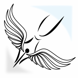Clipart - Winged pen