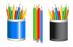 Colored pencil Cup Drawing Clip art - Cartoon pencil 1024*658 ...