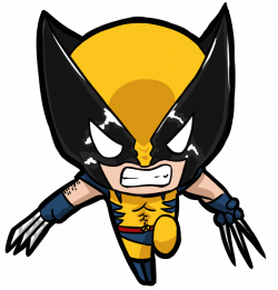28+ Collection of Cute Wolverine Cartoon Drawing | High quality ...