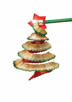 Download Pencil Creativity Tree Creative Shavings Christmas ...