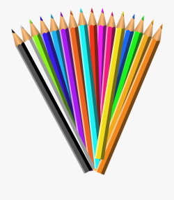 Clip Art Free Library Colored Pencils Clipart - Transparent ...
