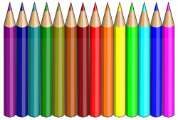 rainbow of pencils | Pencils | Pencil, Colored pencils ...