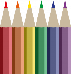 Clipart - Coloured Pencils