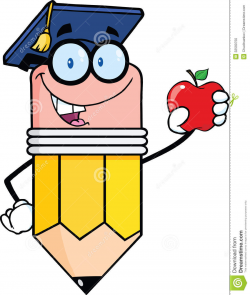 Pencil Teacher With Graduate | Clipart Panda - Free Clipart ...