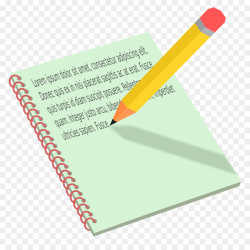 Pen And Notebook Clipart clipart - Notebook, Paper, Pencil ...