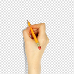 Person holding pencil, Pencil Writing, Hand holding a pencil ...