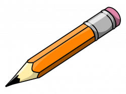 Pencil Writing Clipart | Letters Format