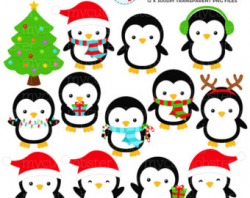 Free Pictures Of Christmas Penguins, Download Free Clip Art ...