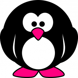 Penguin With Pink Feet Clip Art at Clker.com - vector clip art ...