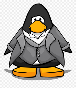 Grey Clipart Penguin - Penguin From Club Penguin - Png ...