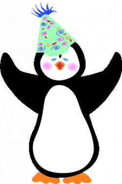 Party Penguin Clip Art | Clipart Panda - Free Clipart Images