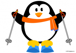 Free Penguin Skiing Cliparts, Download Free Clip Art, Free ...