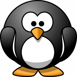 clipartist.net » Clip Art » lemmling penguin linux SVG