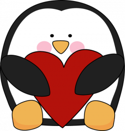 Valentine's Day Clip Art | Valentine's Day Penguin Clip Art ...