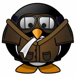 Brown Clipart Penguin