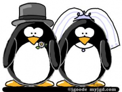 Penguin wedding clipart - Clip Art Library