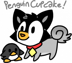 Penguin Cupcake Soda-Pom (Closed) by HeartinaRosebud on DeviantArt