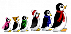 Penguins Clip Art Rows of | Clipart Panda - Free Clipart Images