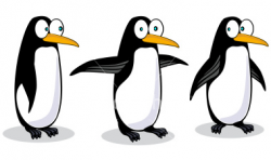 Free Cartoon Penguins Hugging, Download Free Clip Art, Free ...
