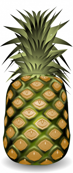 Clipart - pineapple ananasas