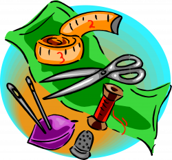 Clipart - Various sewing tools