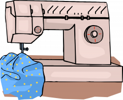 Clipart - Sewing machine