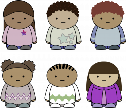 Clipart - Simple characters