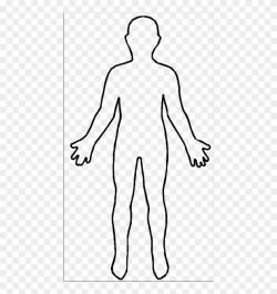 Human Body Outline Clipart (#1417295) - PinClipart