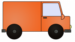 Vans clipart orange car - Pencil and in color vans clipart orange car