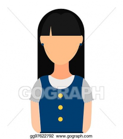EPS Illustration - Woman person of swiss culture. Vector ...