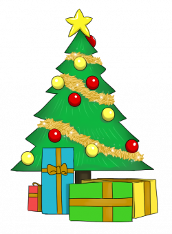 Christmas Tree With Gifts Clipart – Fun for Christmas