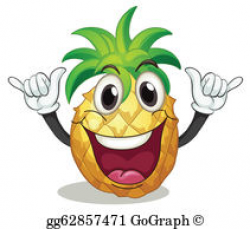 Pineapple Clip Art - Royalty Free - GoGraph