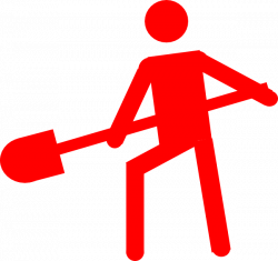 Red Person Worker Symbol Clip Art at Clker.com - vector clip art ...