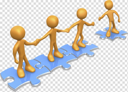 Four person reaching out and jigsaw puzzle illustration ...