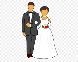 Wedding Couple Cartoon clipart - Marriage, Wedding, Love ...